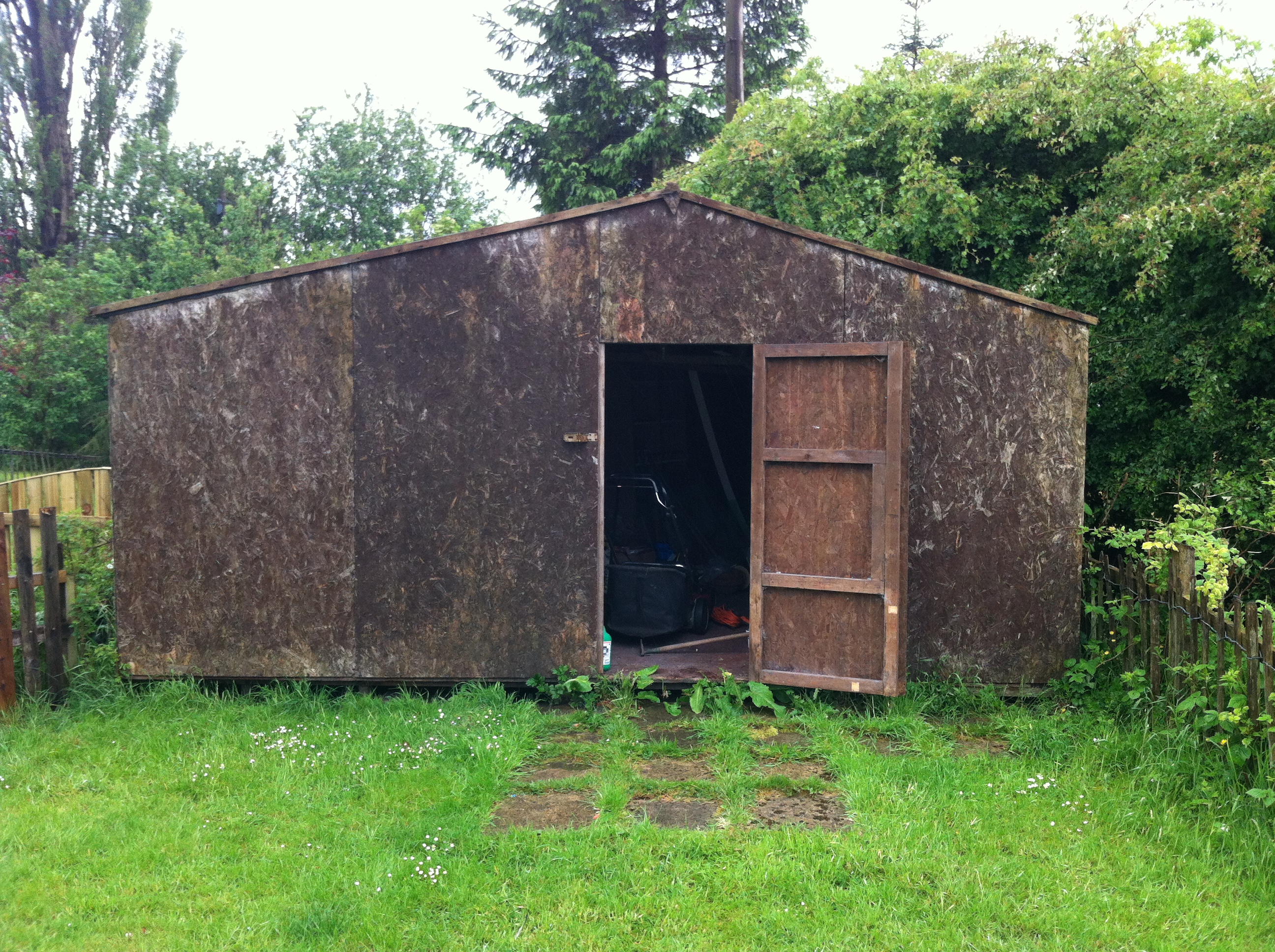 Garden Waste Before